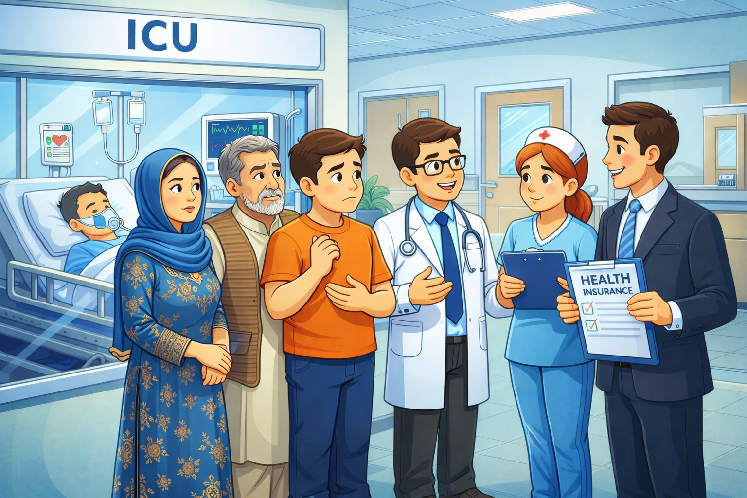 Health Insurance Illustration